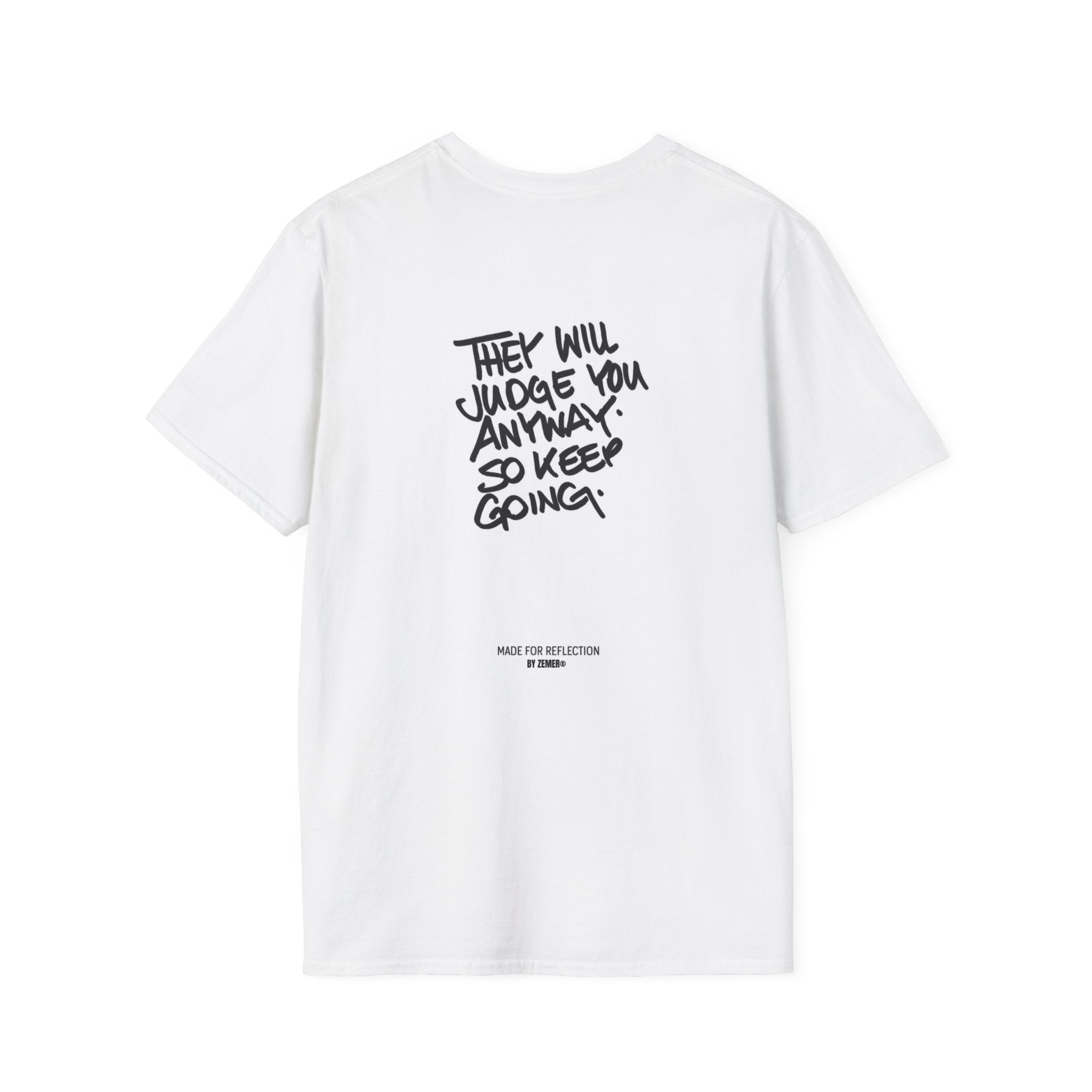Graphic Tee — Repeating "Ikigai" Text Design