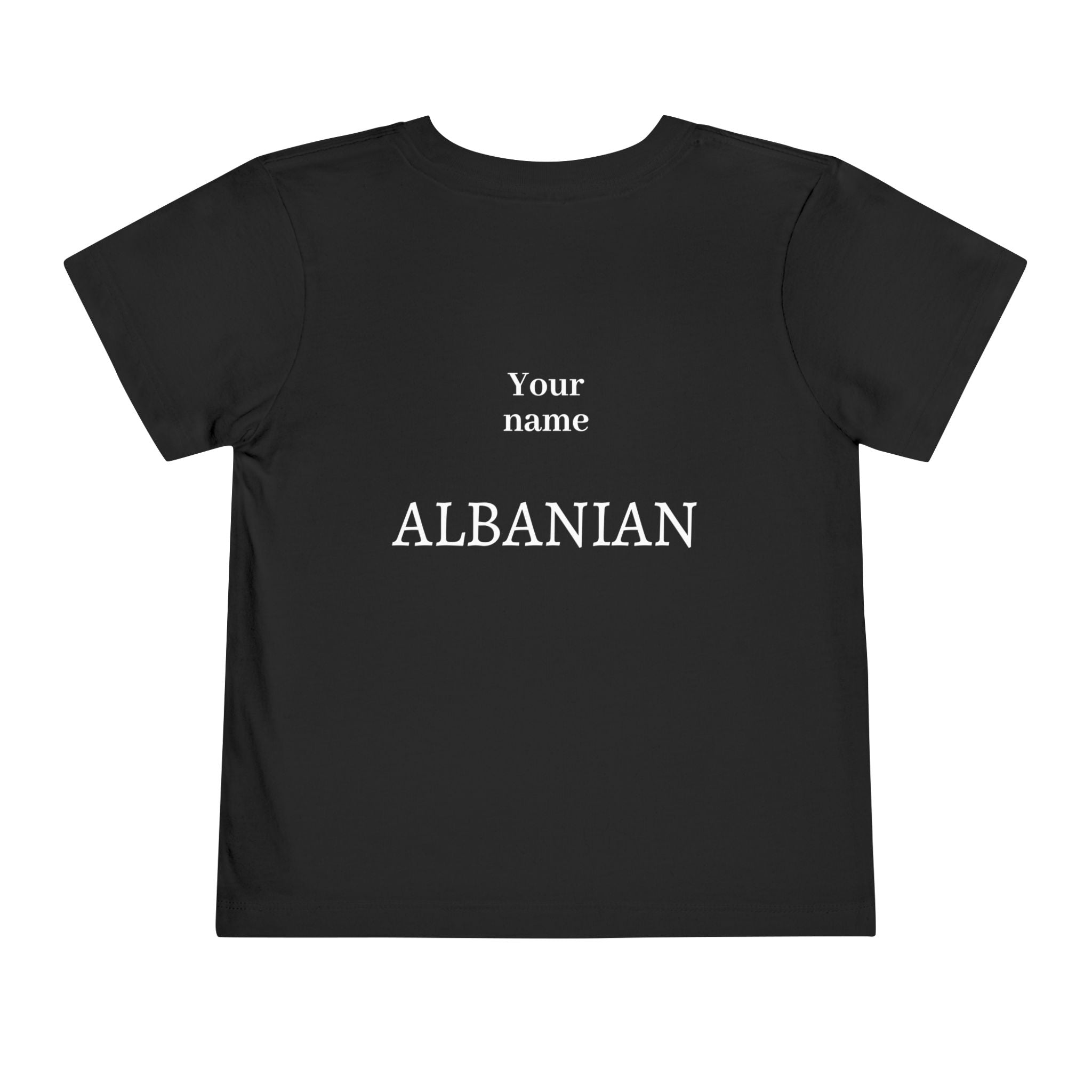 Your Name' Albanian Personalisieren