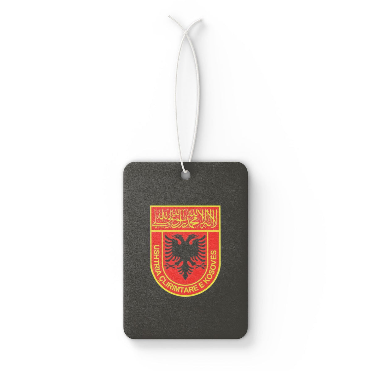 Albania Emblem Car Air Freshener