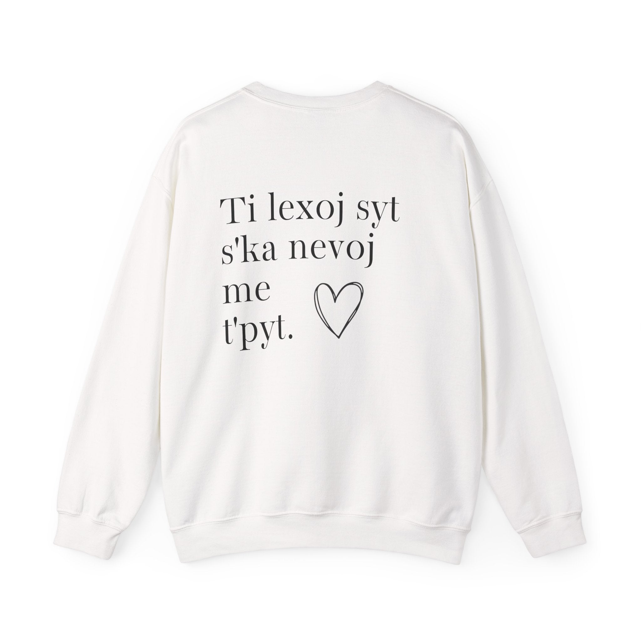 "Ti lexoj syt s'ka nevoj me t'pyt"