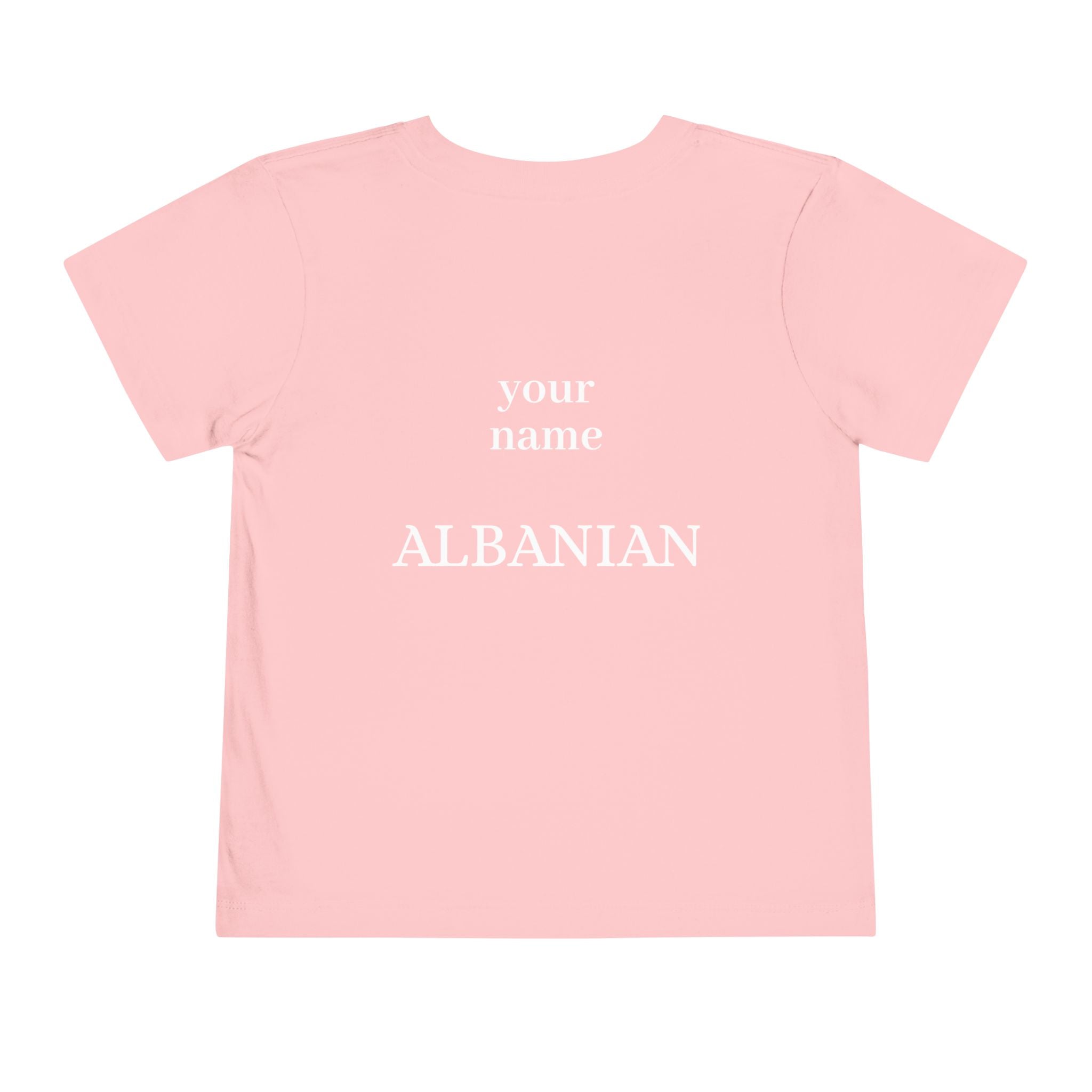 Your Name' Albanian Personalisieren